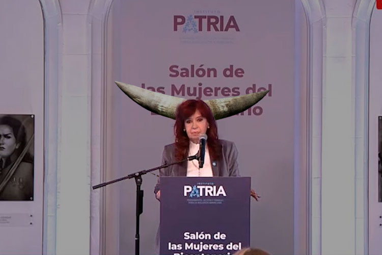 La curiosa reacción de Cristina Fernández de Kirchner cuando una feminista le gritó “cornuda”